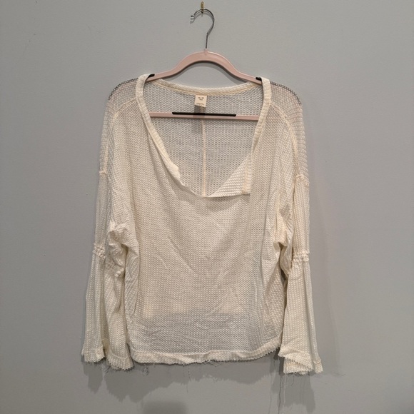 Free People Tops - Free People x We the Free Women's Cream Knit Top